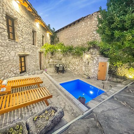 Villa Historic Pocitelj With Pool And Incredible Views On The River And Landmarks Dış mekan fotoğraf