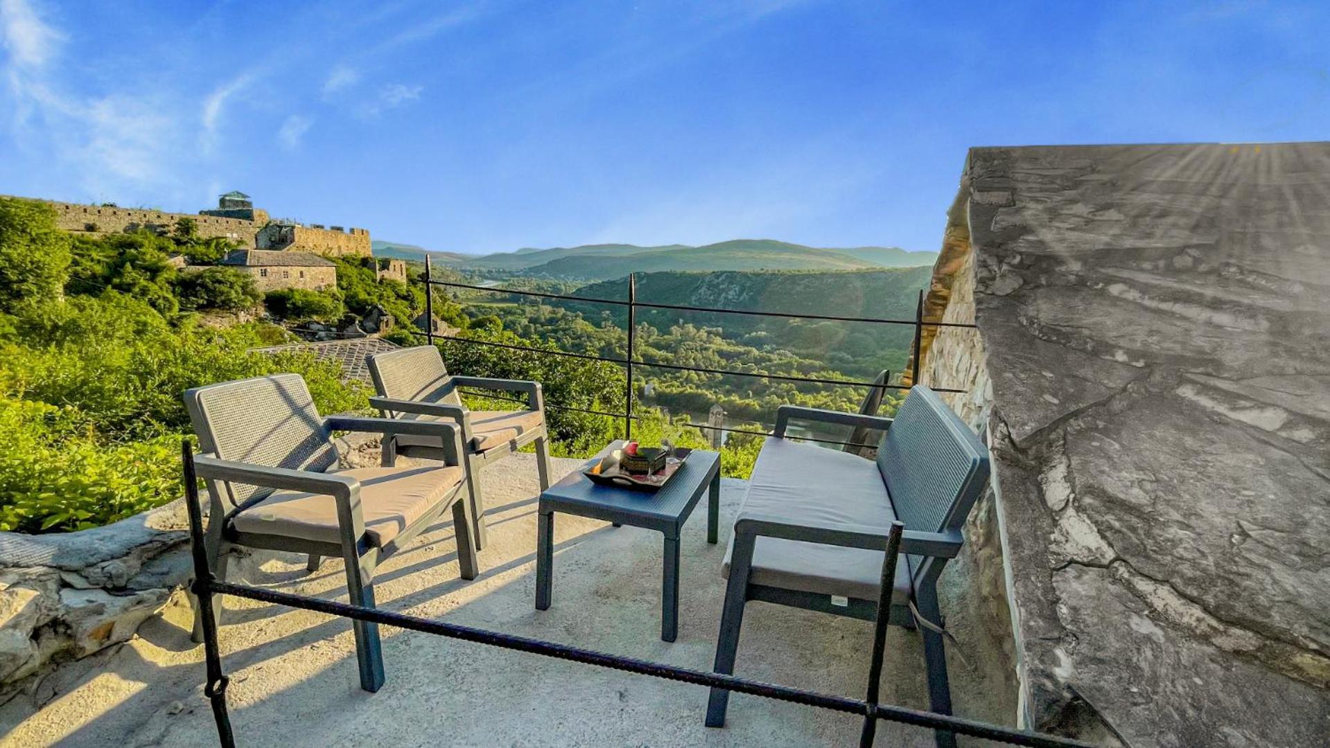 Villa Historic Pocitelj With Pool And Incredible Views On The River And Landmarks Dış mekan fotoğraf