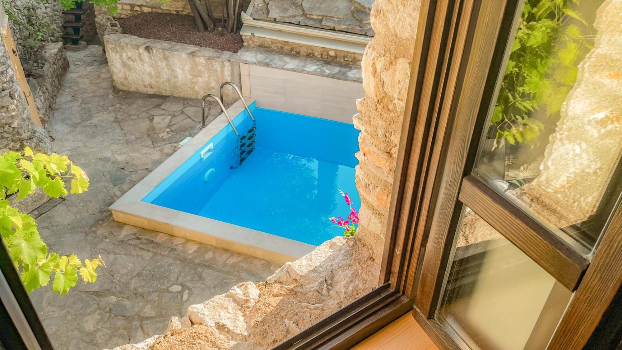 Villa Historic Pocitelj With Pool And Incredible Views On The River And Landmarks Dış mekan fotoğraf